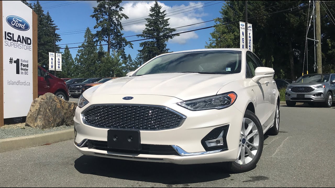 2020 Ford Fusion Titanium Plug-In Hybrid Review | Island Ford - YouTube