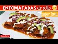 Entomatadas de pollo | Cocina de Addy