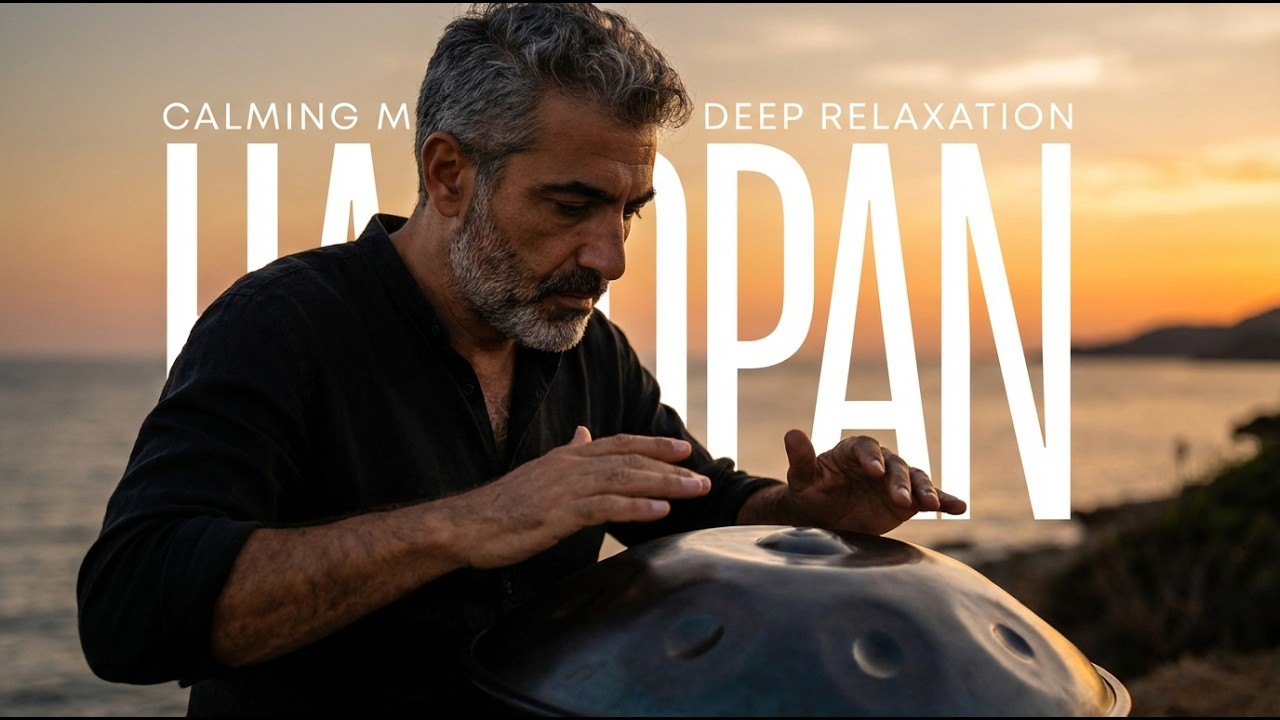 Healing Handpan Music 🌿 Positive Energy And Stress Elimination