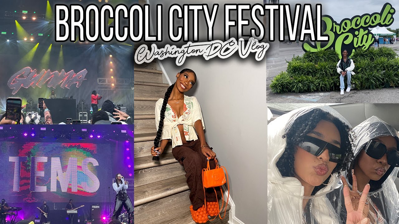 BROCCOLI CITY FESTIVAL DC VLOG Tems, Summer Walker, Lil Durk & More