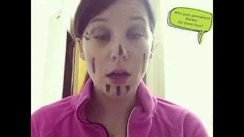 Permanent marker not so permanent