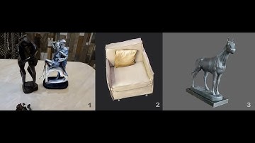 1 - Mixed Reality / 2 - Interactive 3D / 3 - Video with 3D rotation