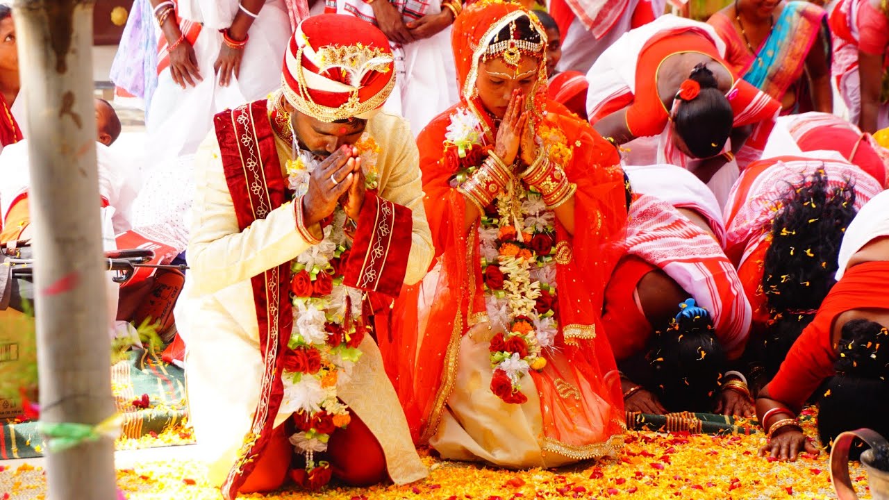 Sarna Marriage Oram culture people of Odisha, rourkela 