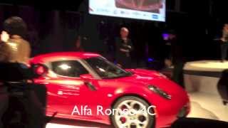 Alfa Romeo 4C élue plus belle voiture de l'année