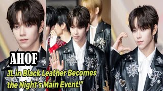 Ahof JL in Black Leather Becomes the Night’s Main Event!, JL Just Ended the Red Carpet, #jl #ahof 