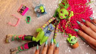 ASMR Unboxing 🎀 Monster High Venus McFlytrap Core Doll (Adult Collector)