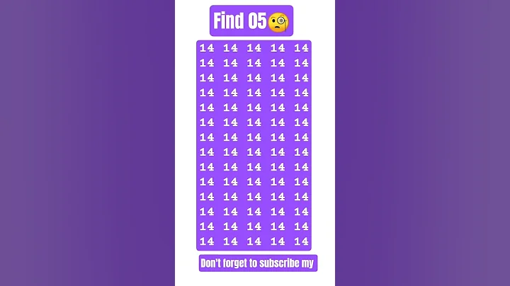find 41🙉🧐😳👀 #puzzle #paheliyanemoji #iqtest #quiztime #iq