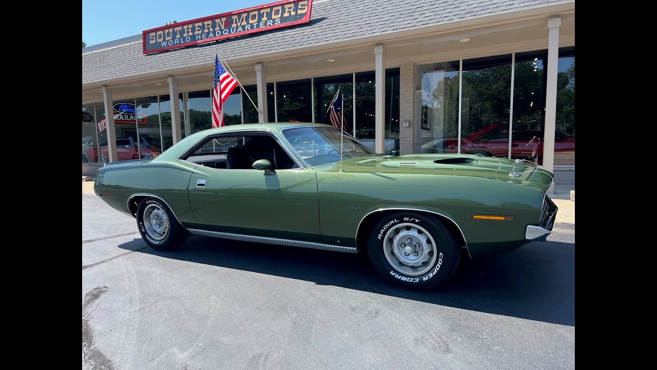 1970 Plymouth Cuda $82,500.00 - YouTube