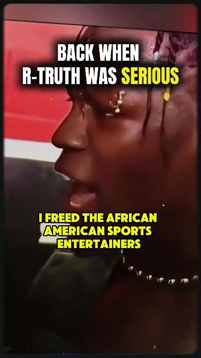 R-Truth BEFORE WWE Tamed Him #wwe #tna #aew #shorts