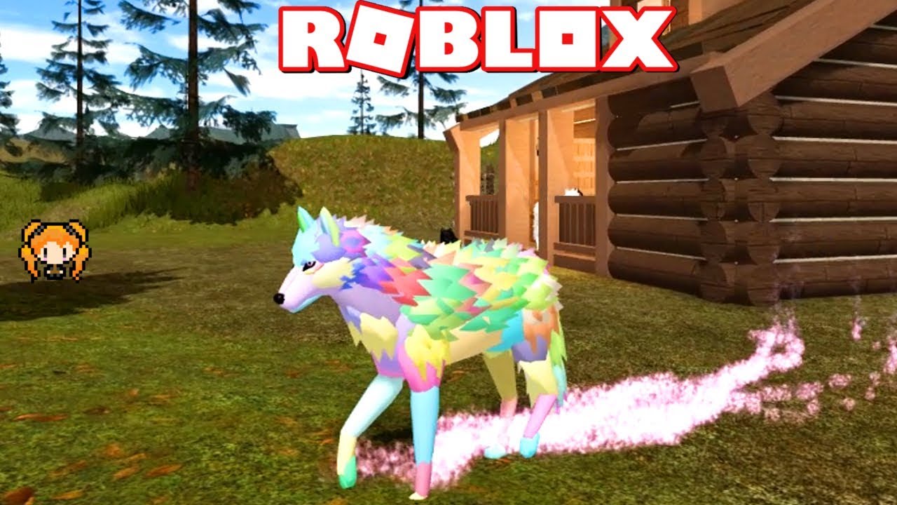 I think my game got corrupted by lag (Roblox horse world wolf morph  screenshot) : r/gameglitches