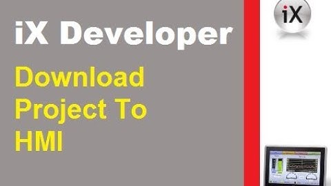 iX Developer - Download Project To Beijer HMI