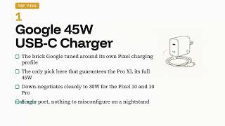 Best Chargers for Google Pixel 10 Pro 2026: 45W PPS Picks