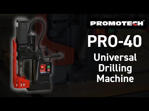 Cверлильний верстат PRO-40 на магнітній подушці PRO-40, видео 1