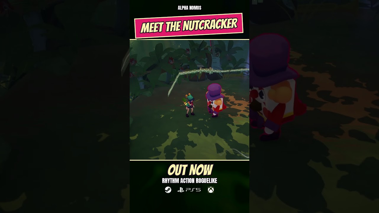 Alpha Nomos Alpha Nomos is a rhythm action roguelike and it's OUT NOW on Steam, PS5 and Xbox. #shorts #viral