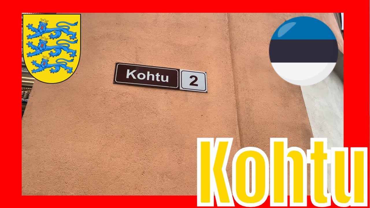 Kohtu tn Tallinn Walking Tour - Tallinna jalgsimatk - YouTube