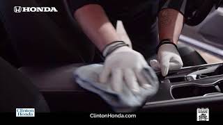 CLINTON HONDA -  Service & Parts are open