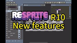 Resprite R10 new features, Pixelart App on iPad screenshot 5