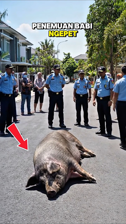 Babi ngepet tertangkap di perumahan mewah😳‼️#shortviral #trendingshorts #viralvideo #shortsfeed #fyp