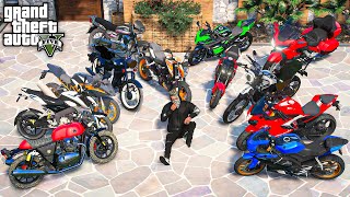 GTA 5 : Collecting EVERY INDIAN BIKES from Los Santos !!!