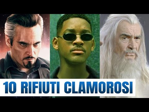 Video: Attori che hanno rifiutato ruoli in film che sono diventati iconici