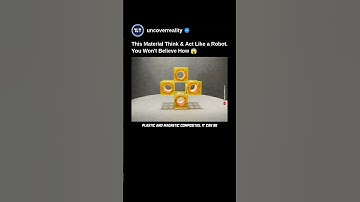 This Material Think & Act Like A Robot. You Won