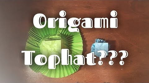 Origami Flasher Top Hat by Jeremy Shafer Showcase!