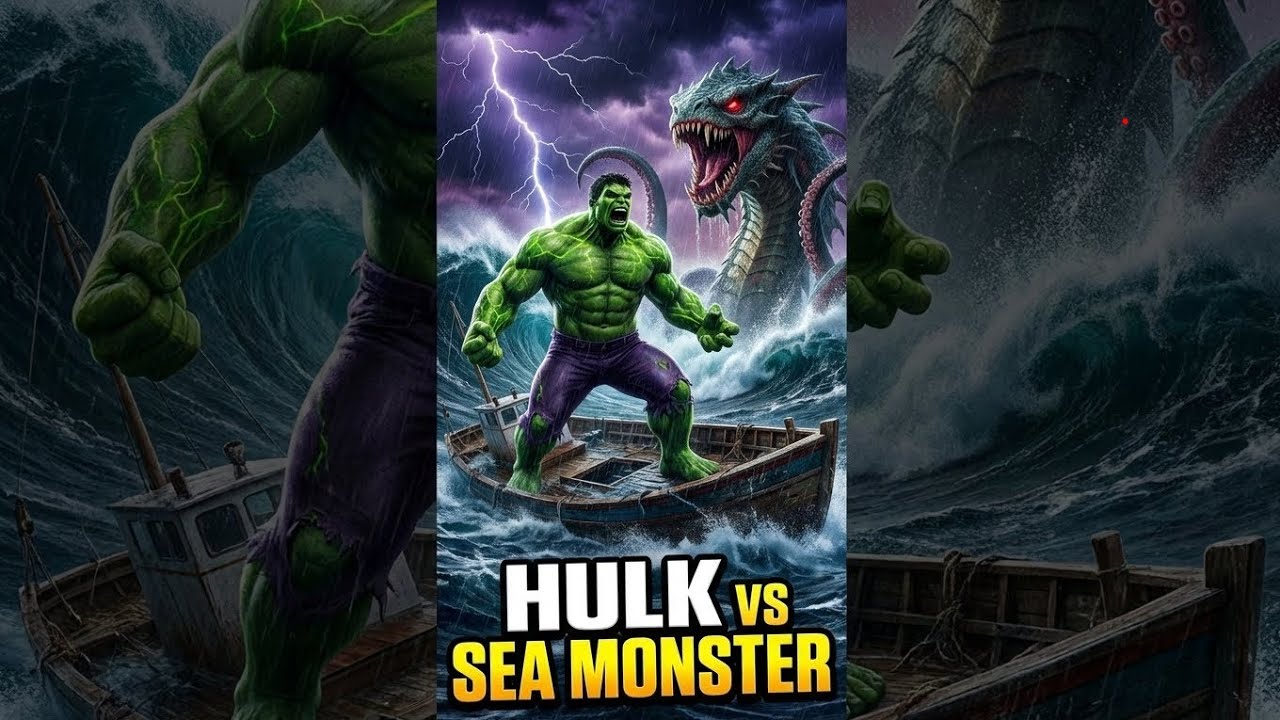 Hulk Vs Sea monster