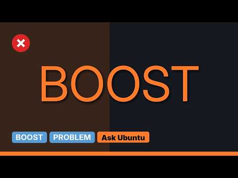 Ubuntu: How to upgrade boost lib using apt-get? (2 Solutions!!)