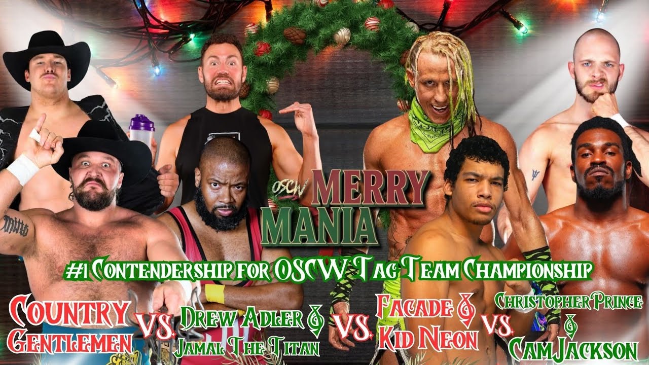 4 Way #1 Contender's Tag Match(OSCW 12-07-25)