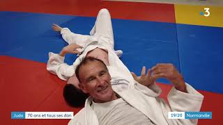 Portrait de Laurent Honnet, champion du monde vétéran de Judo