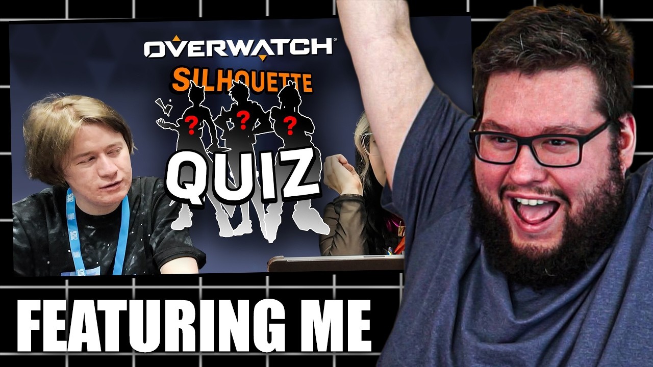 Flats Reacts To "Overwatch Quiz: WHO'S THAT HERO?"