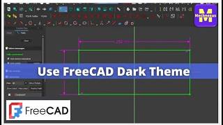 How to use Dark Theme in FreeCAD | FreeCAD Tutorial | FreeCAD Tips | FreeCAD Dark Theme |
