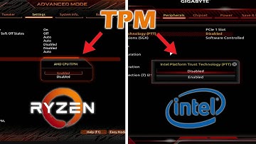 TPM 2.0 inschakelen op Gigabyte-moederborden - AMD en Intel / Windows 11-installatievereisten