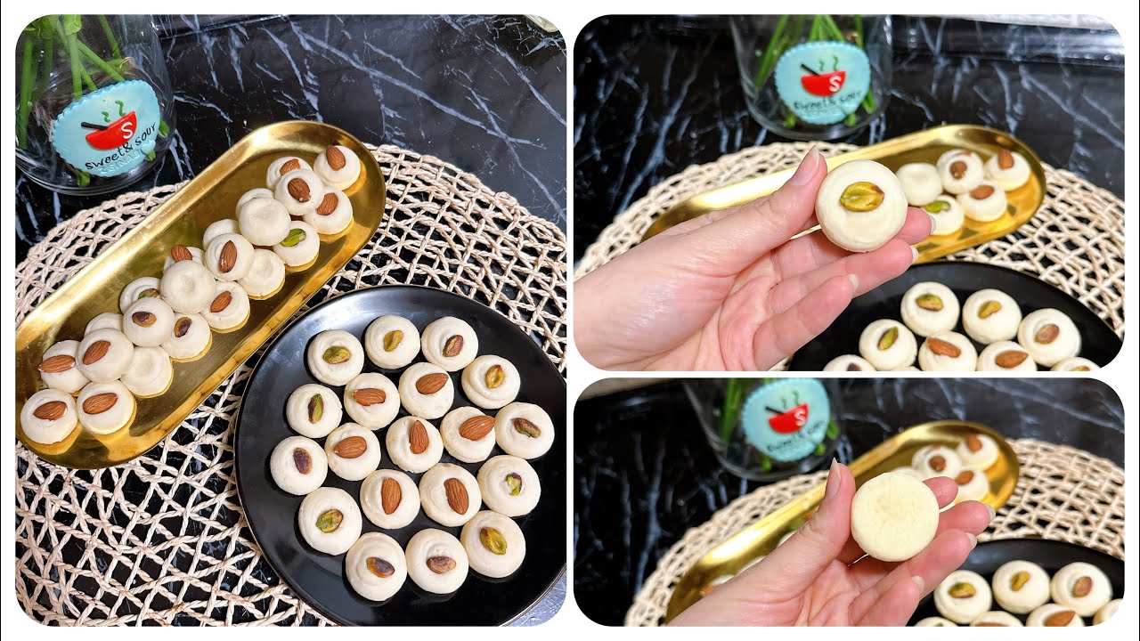 الغريبه بدون عجان ❌ ولا مضرب كهرباء ❌ والمقادير بالكوب والجرام 👌🏼كوبايتين دقيق بس جربيها واحكمي 😍