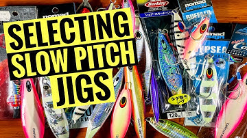 SLOW PITCH JIG - How to Select a slow pitch jig
