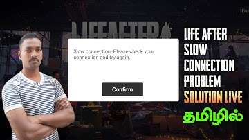 Solve game slow  connection problem |  live stream tamil | Life after 🤯📶