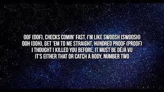 Cardi B - Hot Shit feat. Kanye West \& Lil Durk [Lyrics Video]