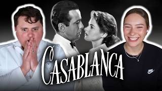 COUPLE S FIRST TIME REACTION Casablanca 1942 Movie Reaction