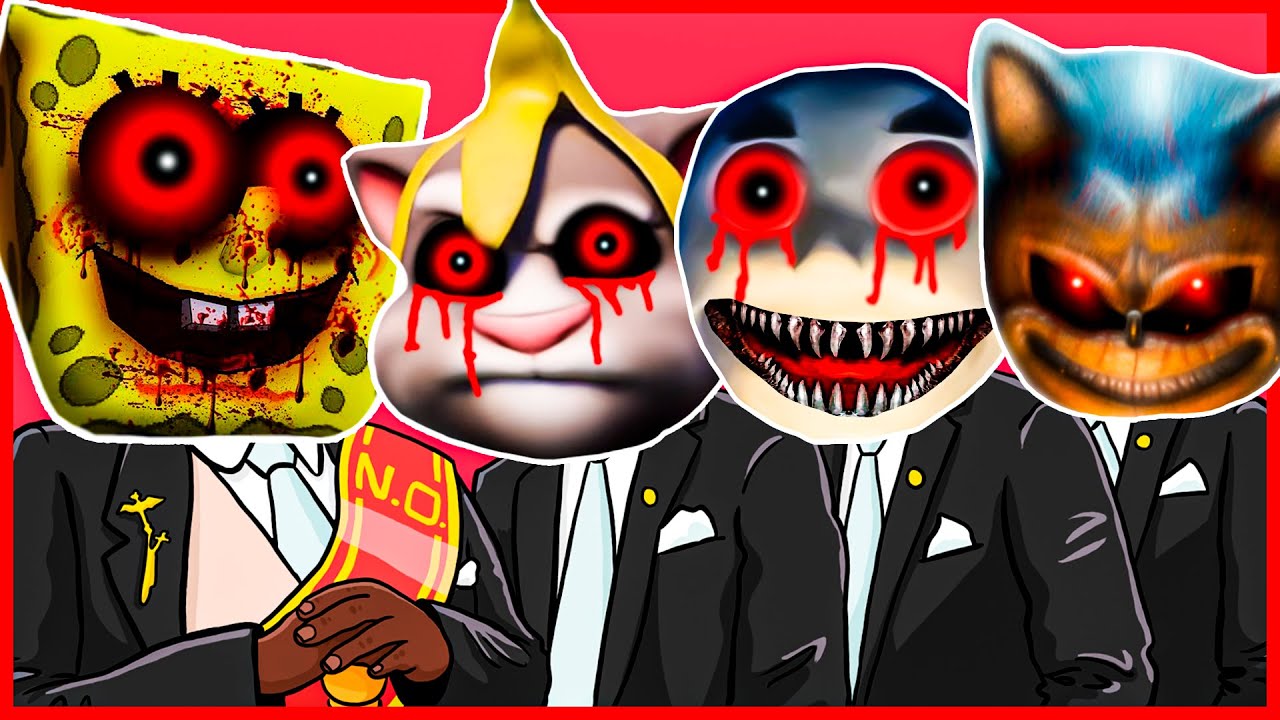 SpongeBob EXE Thomas The Train EXE Talking Tom EXE Sonic EXE 