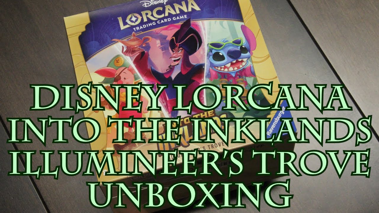 【新品】ロルカナ TROVE BOX Into The Inklands Amazon.com: Ravensburger Disney Lorcana TCG: Into The