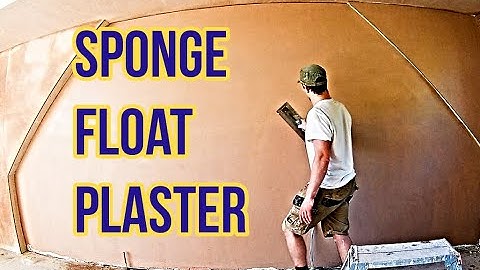 Sponge Float Plastering - Plastering For Beginners