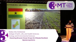 3 Minute Thesis Competition (3MT) 2024- Gladys Adu Asieduwaa