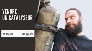 gagner de l'argent avec des pieces de voitures :  vendre catalyseur