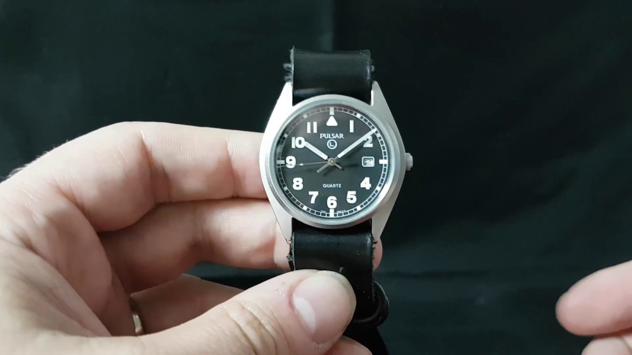 2009 Pulsar G10 military issued watch. - YouTube