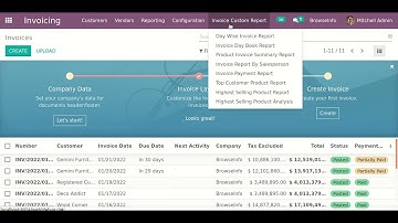How to print All in One Invoice Reports | Odoo Apps Features #odoo #invoicereport #odoo16