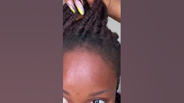How to Revamp your old kinky twists. Full video on my YouTube videos ✨