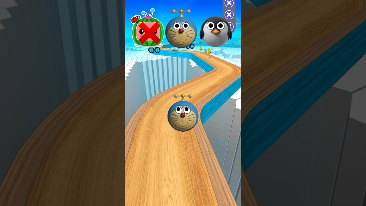 Cocomelon, Gugu Gaga and Doremon Going Balls Competition