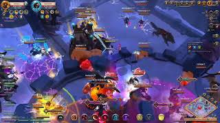 Albion Online ZvZ - Guadaña Infernal POV - Mono Con Navaja Vs Python - The Last Disband - FFA