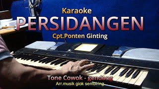 Download Lagu PERSIDANGEN karaoke lagu karo tone cowok   gendang MP3