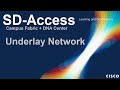 1. Cisco SDA Underlay Network Design Best Practices